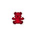 Red Bear of Sharing Magnet