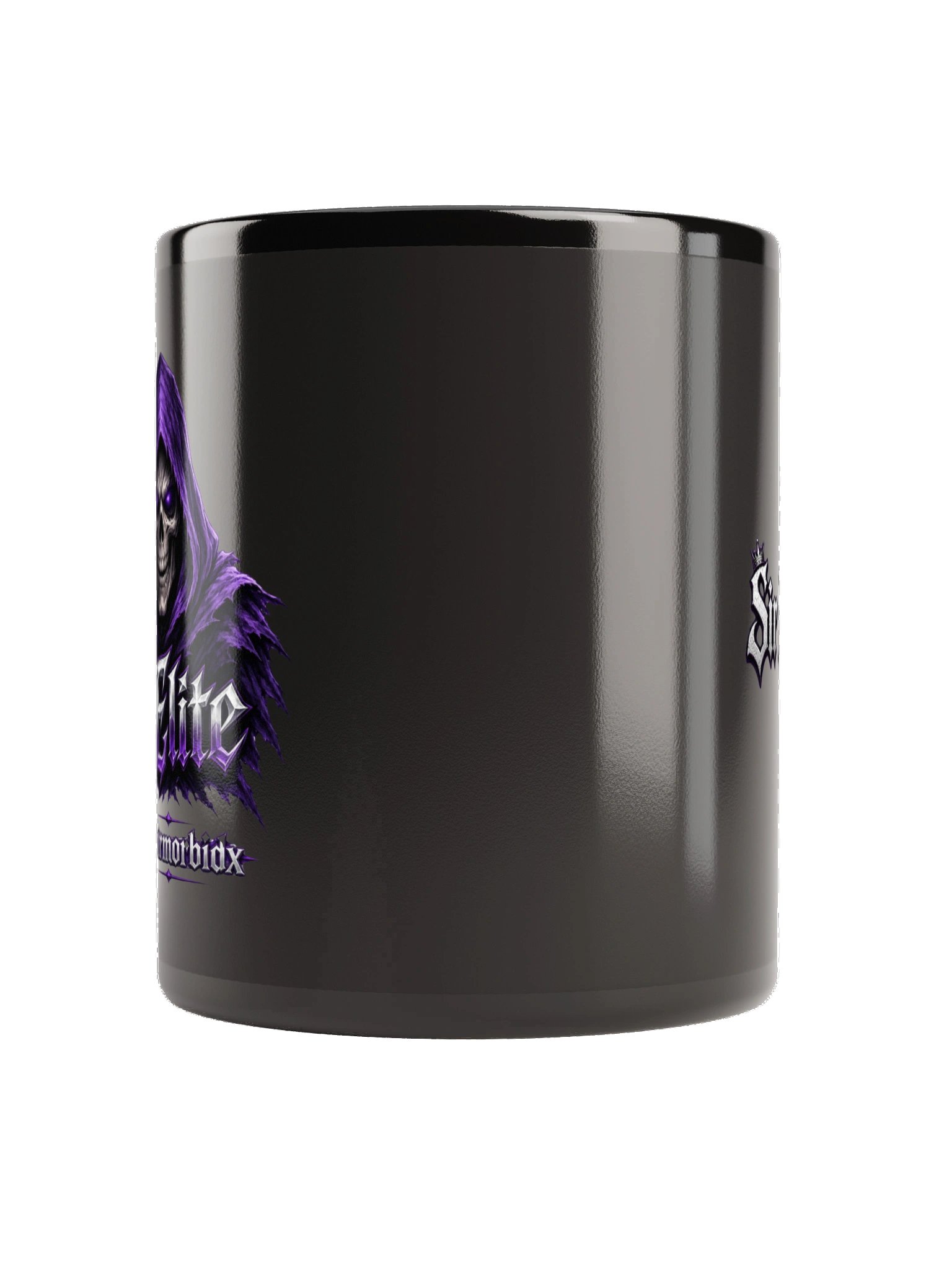 ''1% Elite'' Black Glossy Mug product image (3)