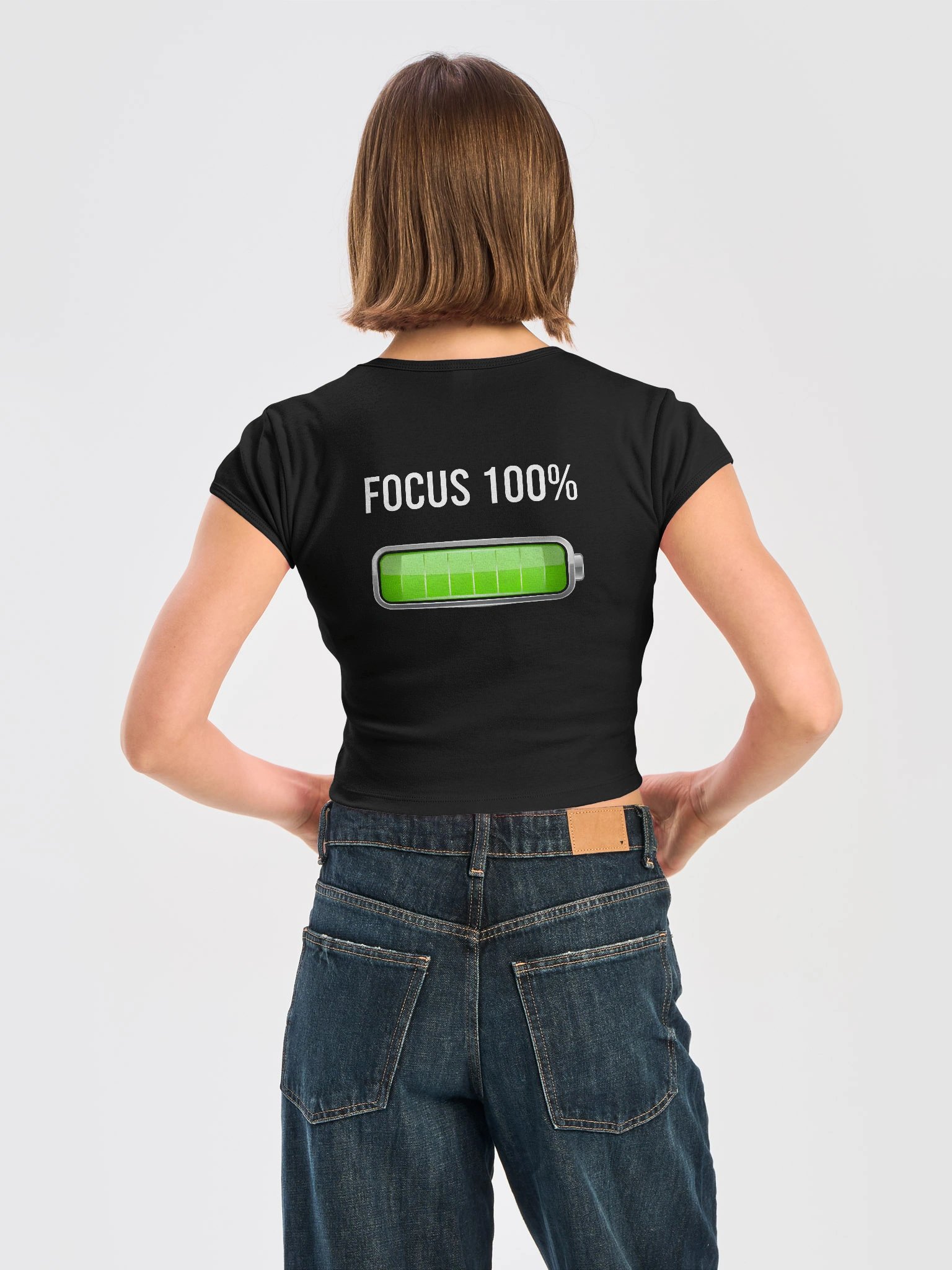 Focus 100% Premium Crop Top product image (8)
