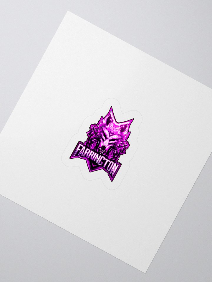Ladies Pinky Purple Logo Stickers product image (4)