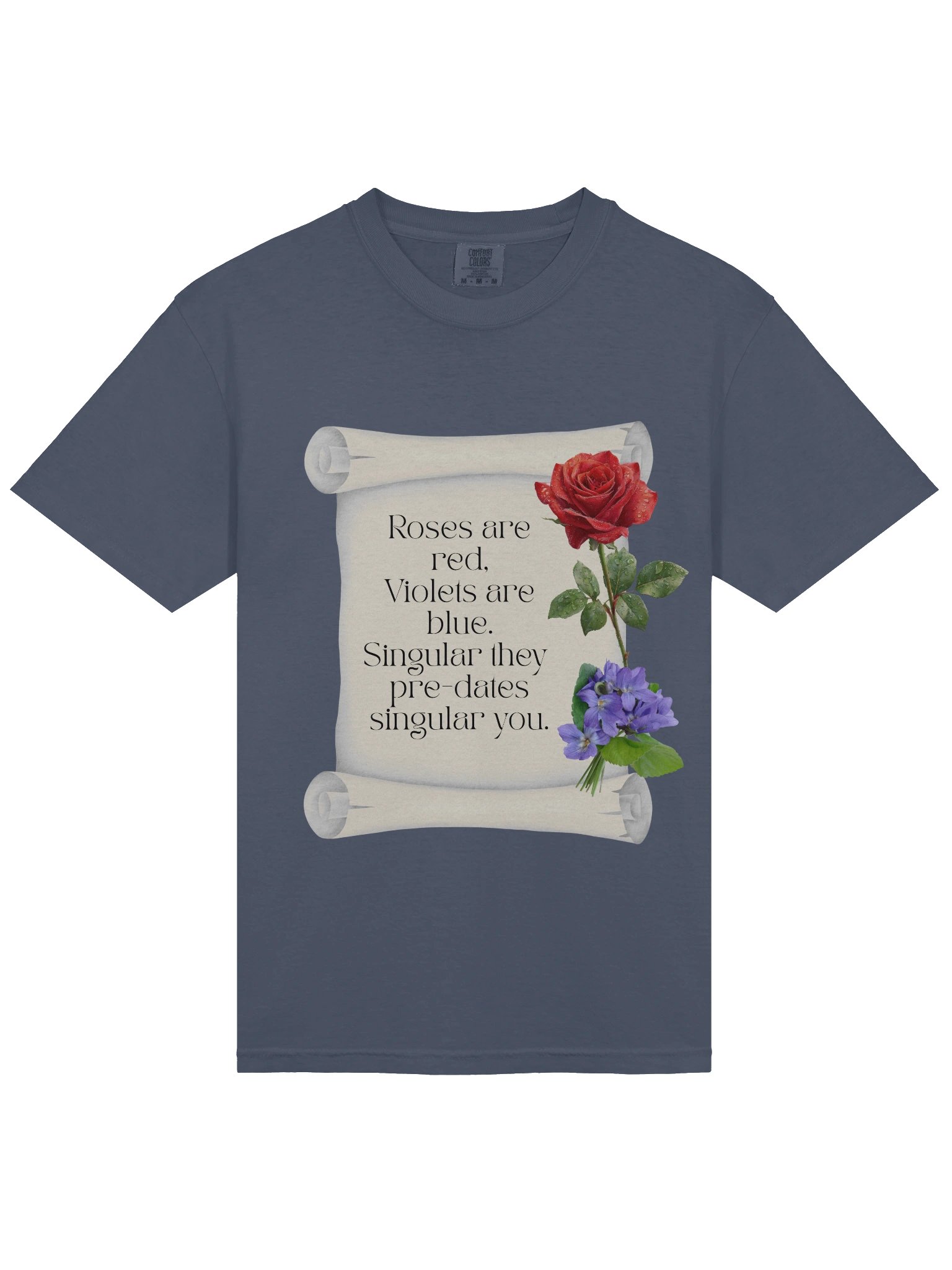Singular they (printed front & back) product image (3)