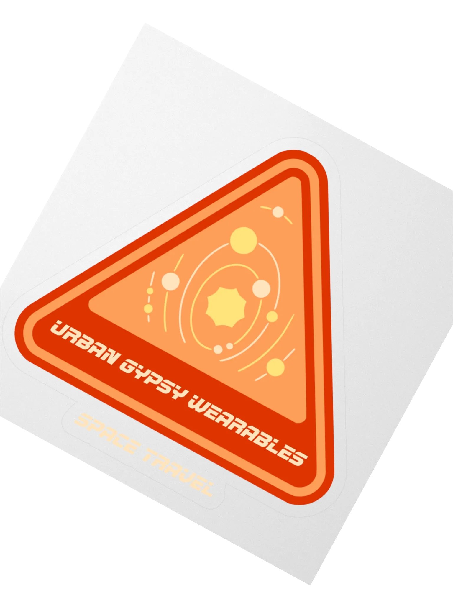Orbiting Space Travel Kiss Cut Stickers product image (2)