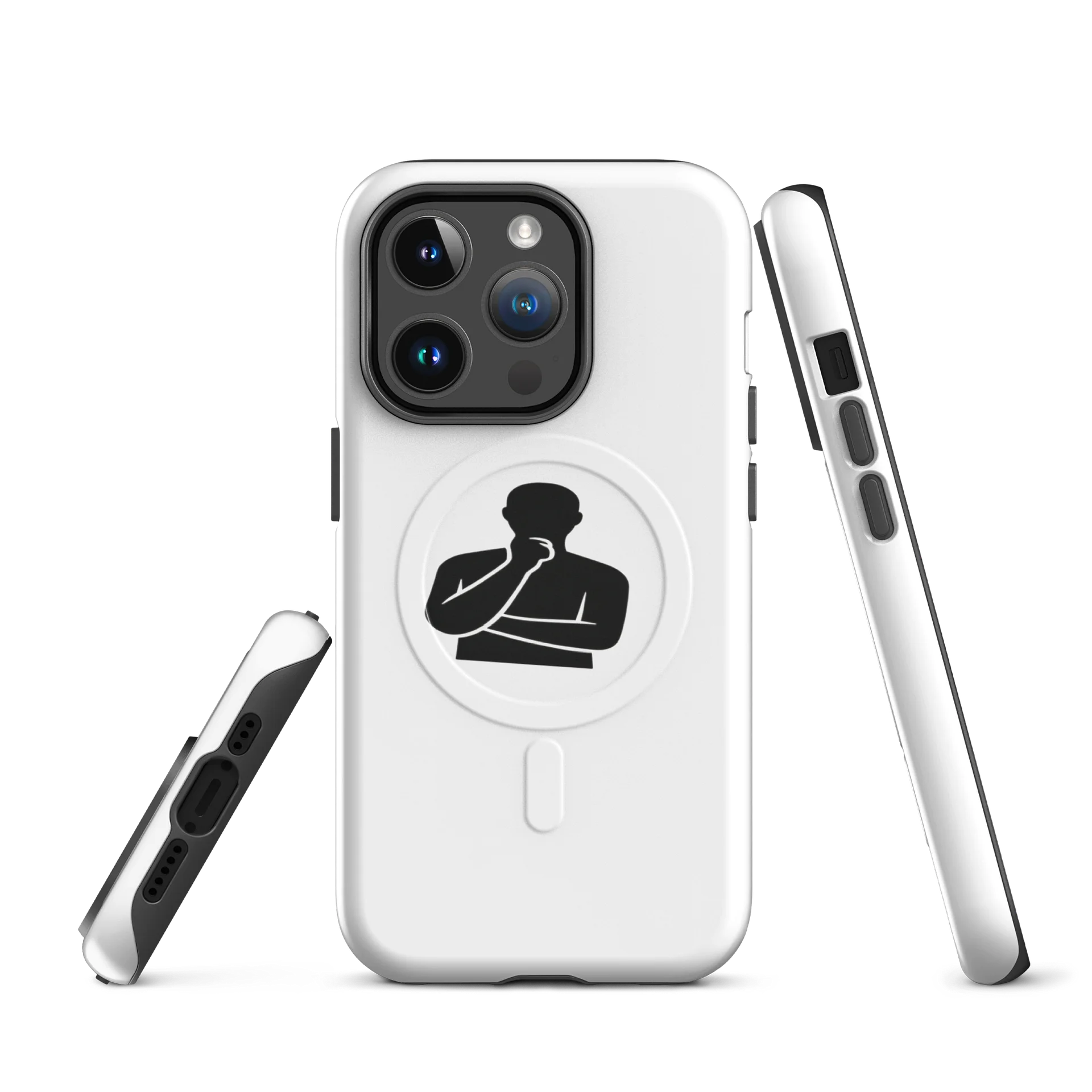 PAUSE-Magnetic iPhone® Tough Case product image (3)