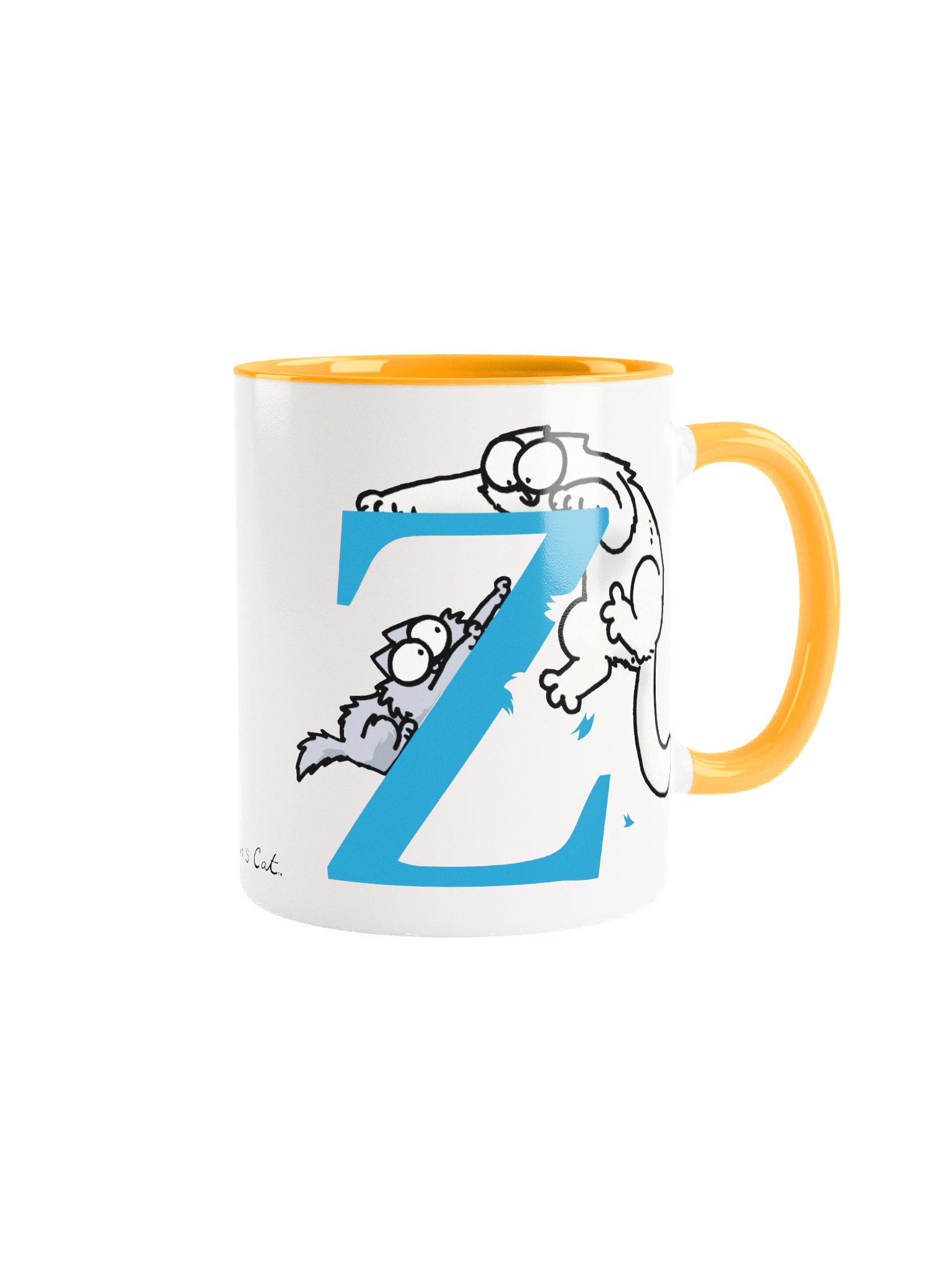 Cat Monogram Mug - Z product image (2)