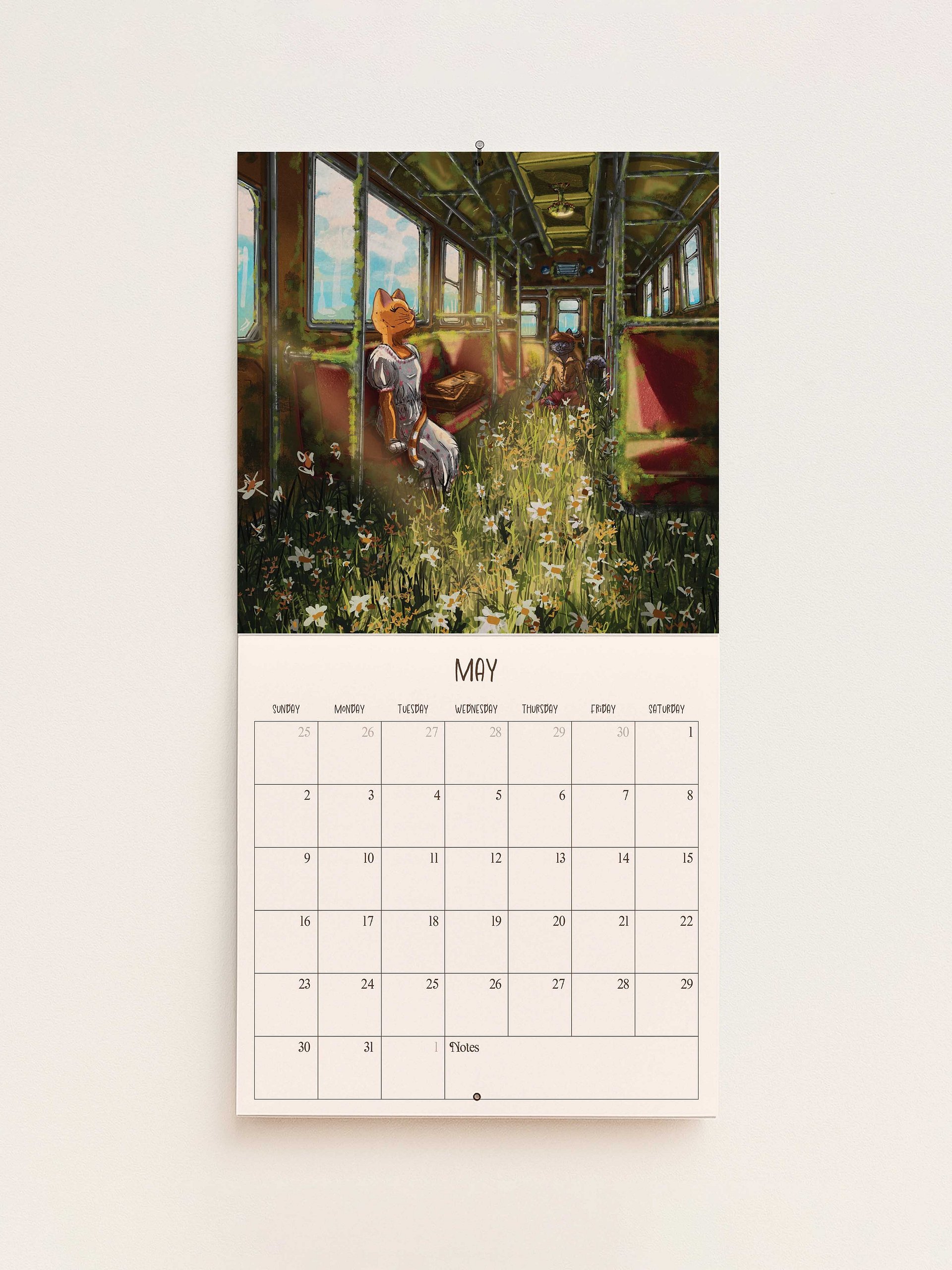 Preorder Whisker Wanderers 2027 Calendar product image (6)