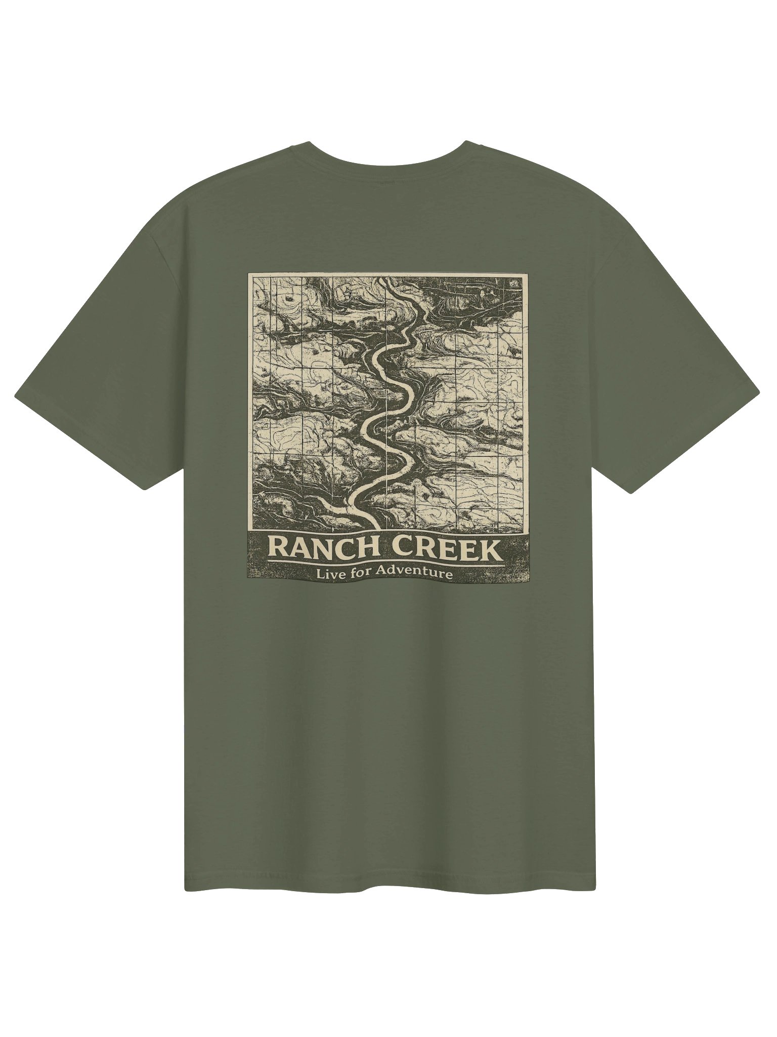 Ranch Creek Map Tee product image (1)