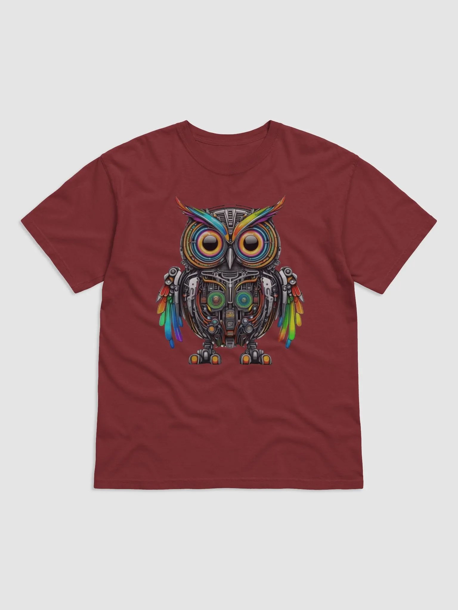 Owl Robot 1 - T Shirt product image (17)