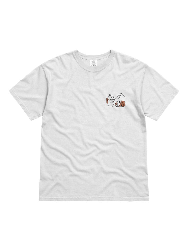 Camping bear t-shirt product image (1)