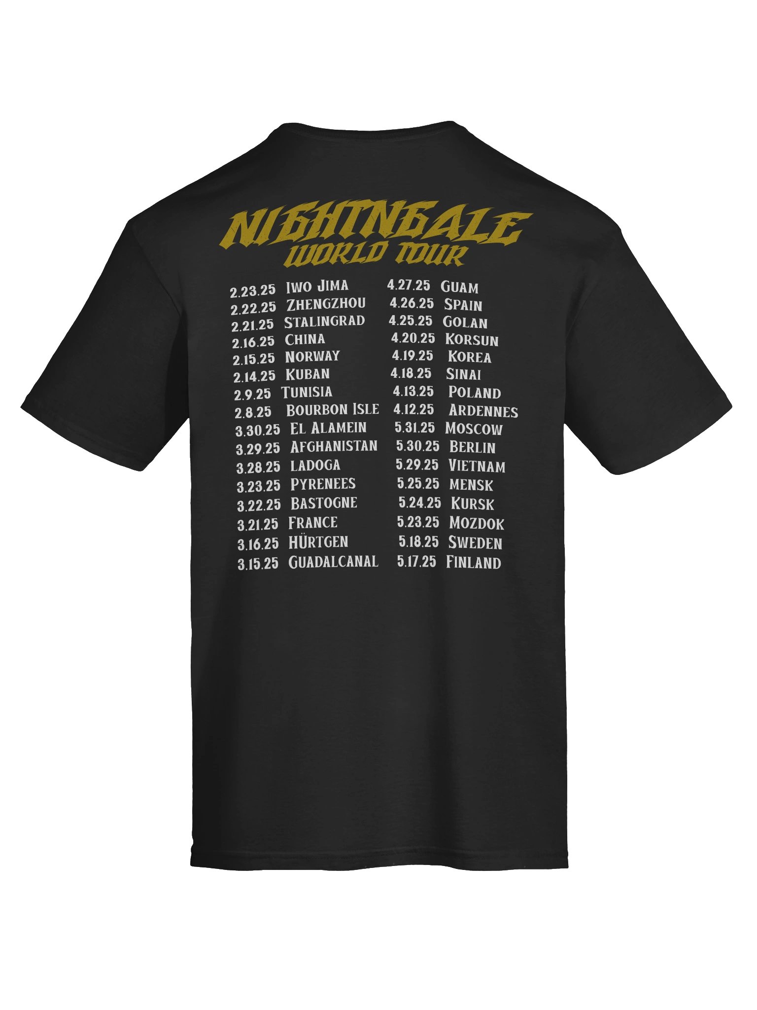 World Tour - Unisex T-Shirt product image (11)