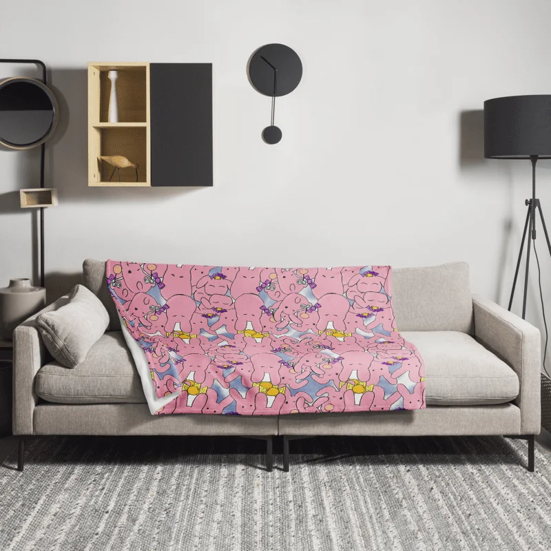 Mokke Madness Throw Blanket product image (3)