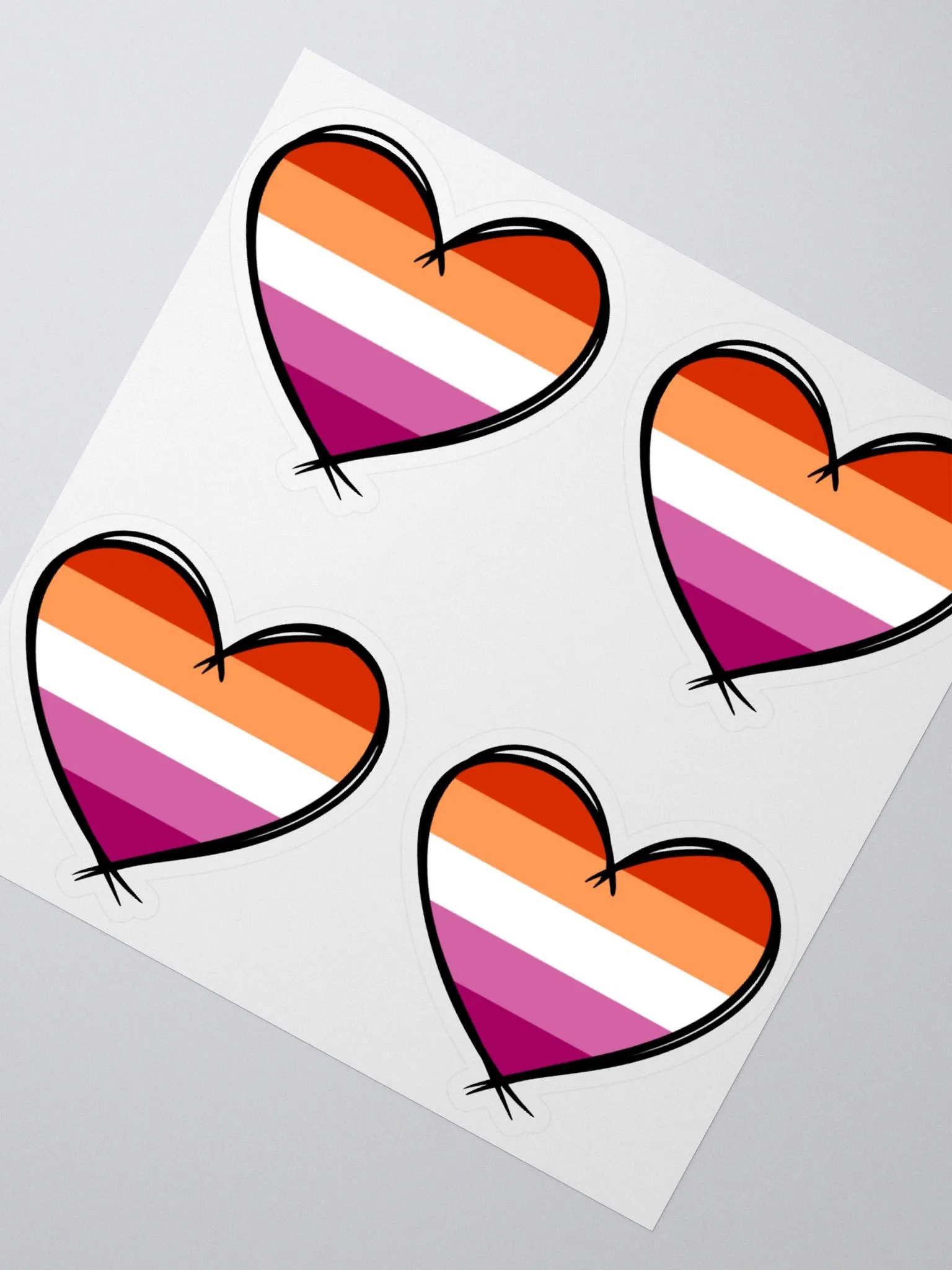 Lesbian Pride Stickers product image (3)