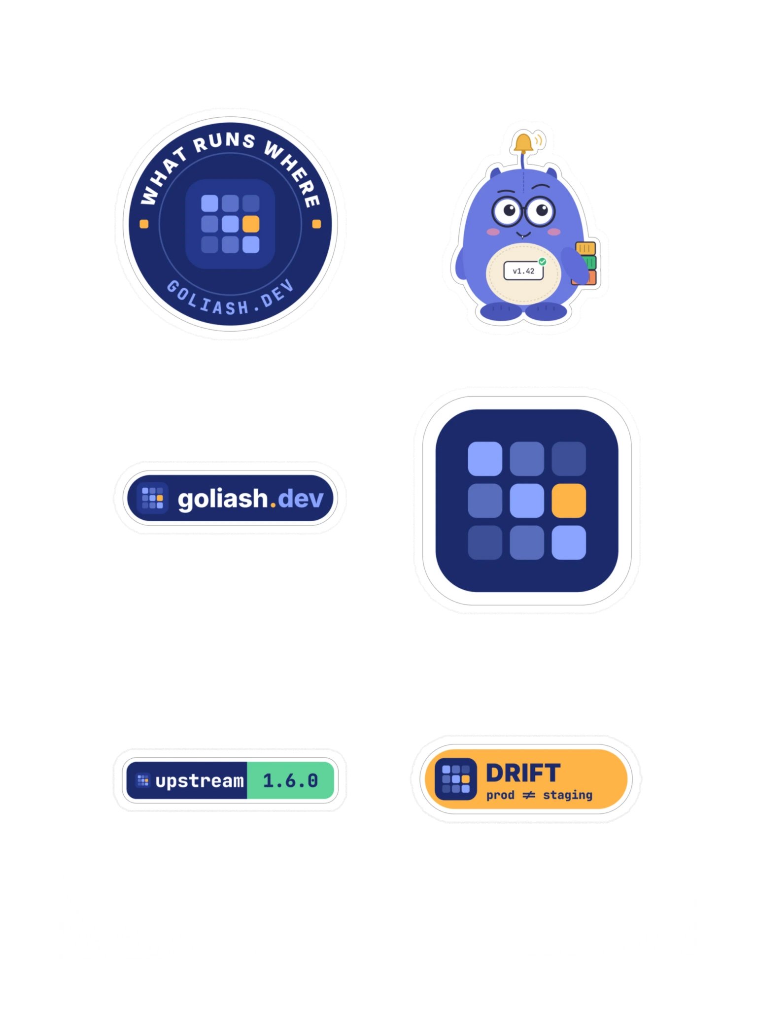 Goliash Mix Sticker Sheet product image (3)