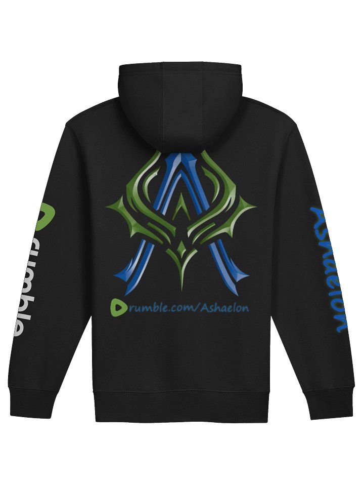 Ashaelon Logo Zip Hoodie (Printed Sleeves) product image (16)