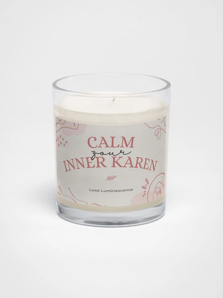 Calm Your Inner Karen Funny Quote Candles product image (1)