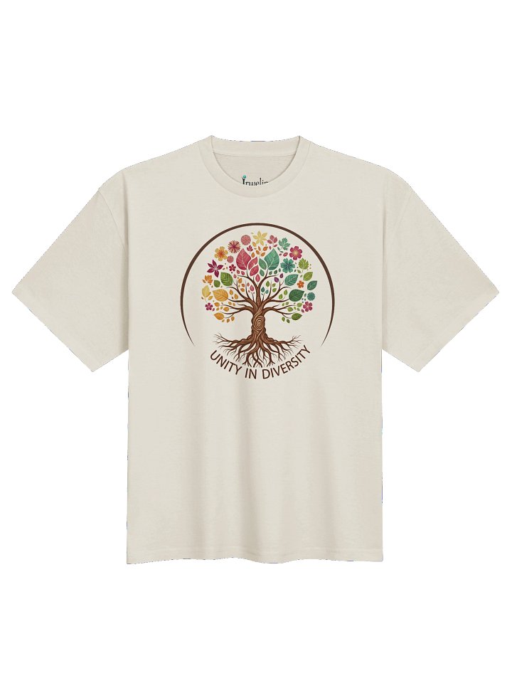 Unity in Diversity, premium oversized cotton T-shirt product image (1)