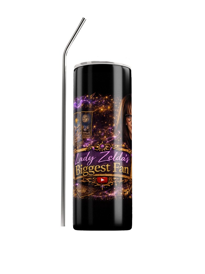 Lady Zelda’s Biggest Fan – Mystical Cartomancy Tumbler product image (1)