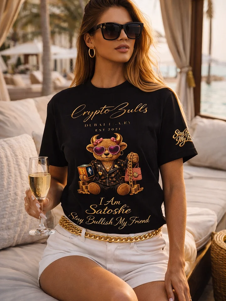 I Am Satoshe Teddy Bull Tshirt - Bullish Collection product image (1)