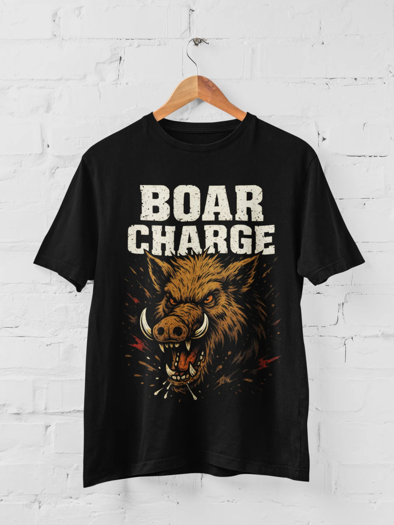 Boar Charge T-Shirt product image (1)