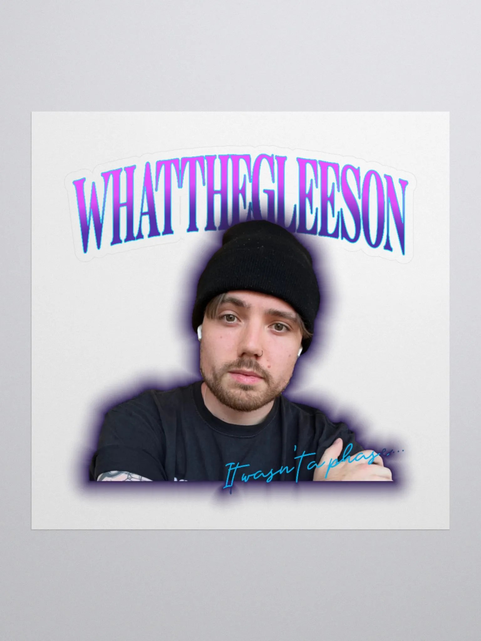 WhatTheGleeson 90s Bootleg Sticker product image (3)