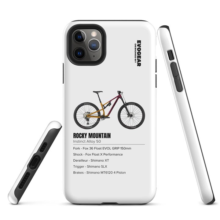 White Rocky Mountain Instinct Alloy 50 iPhone Case product image (5)