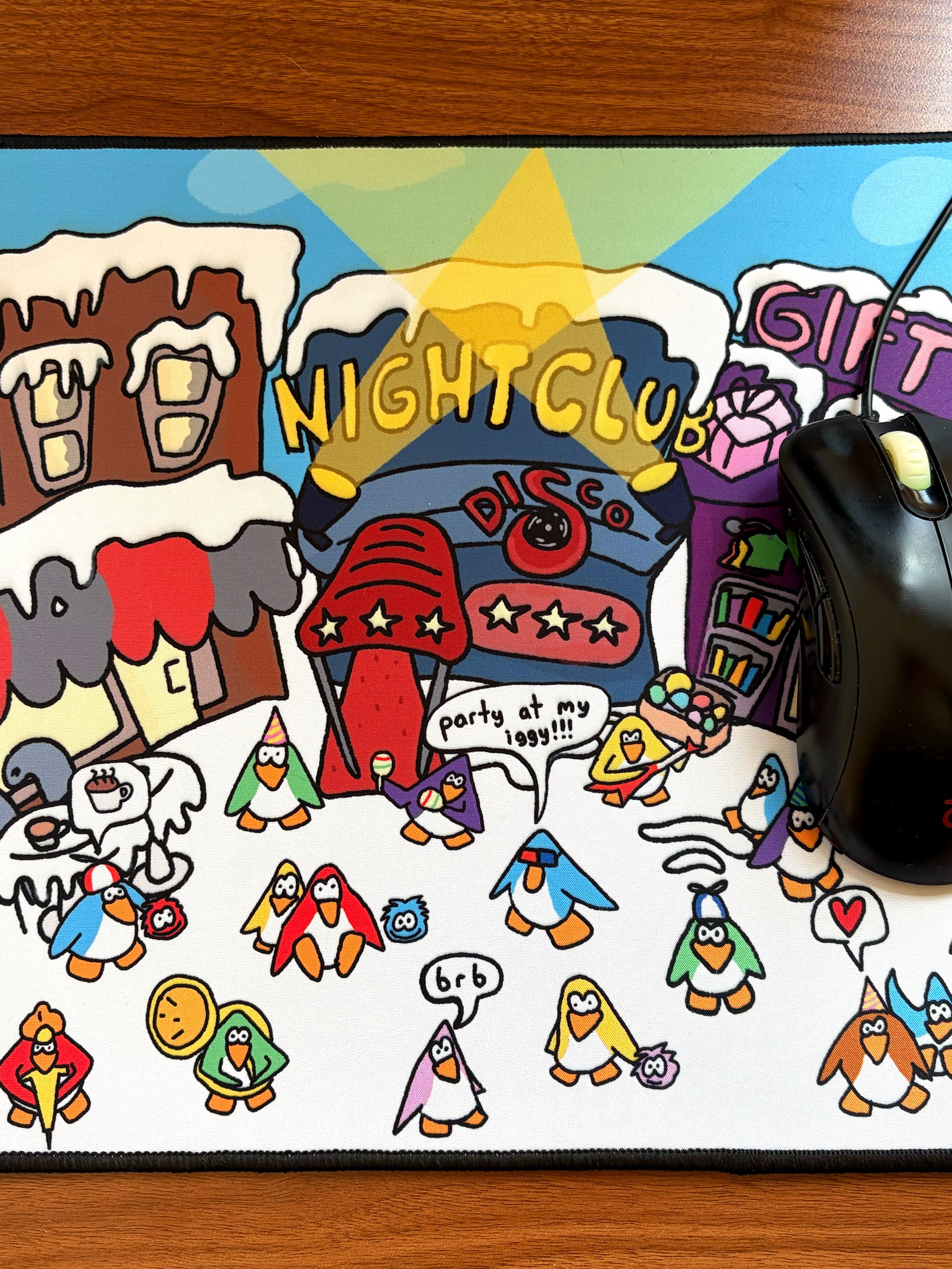 PENGUIN DESK MAT!!! 🐧❄️ product image (2)