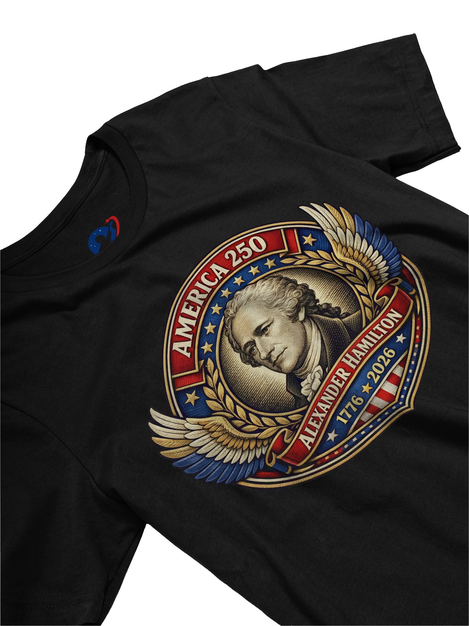 America 250: Alexander Hamilton Supersoft Tee Shirt product image (3)