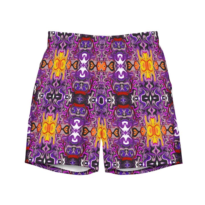 African Inspired Symmetry Design Swim Trunks product image (2)