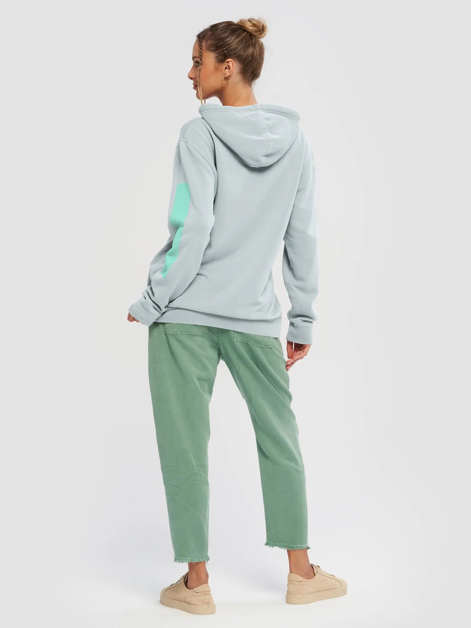 Mint's Hints Colour Block Hoodie product image (4)
