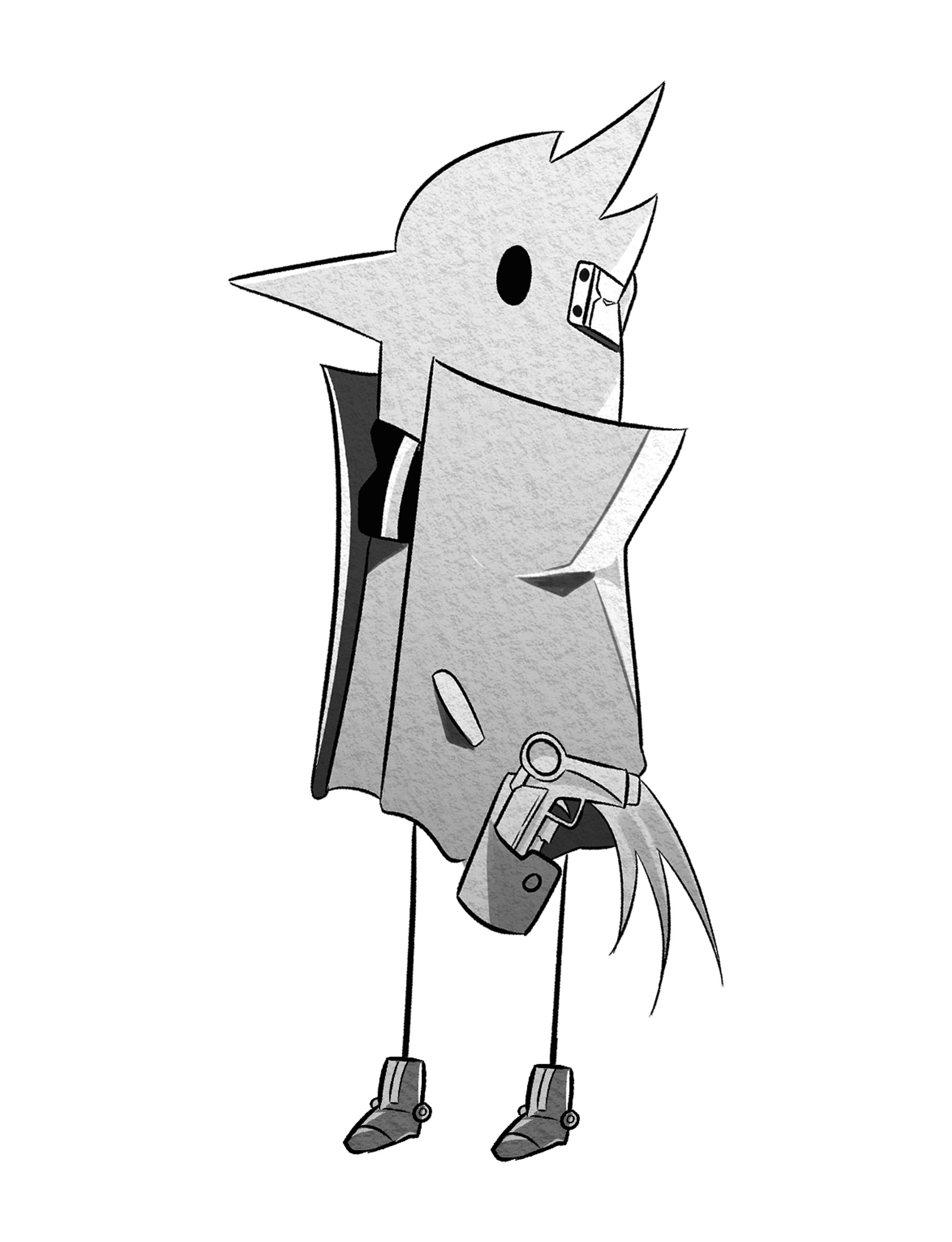 punpun falcodera sticker product image (1)
