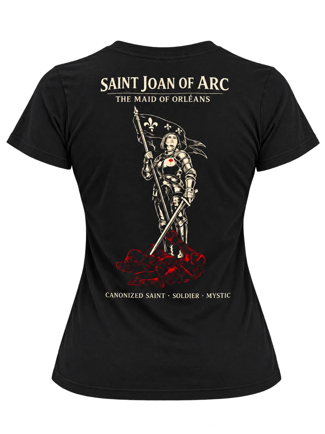 Saint Joan of Arc — The Maid of Orléans Women’s Semi-Fitted Tee product image (5)