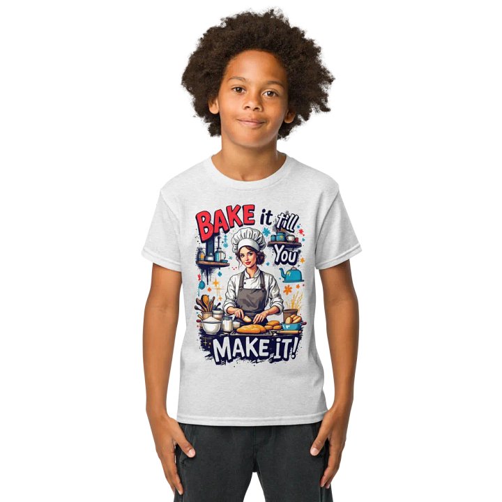 Bake it Till You Make It Youth Sports Tee product image (5)