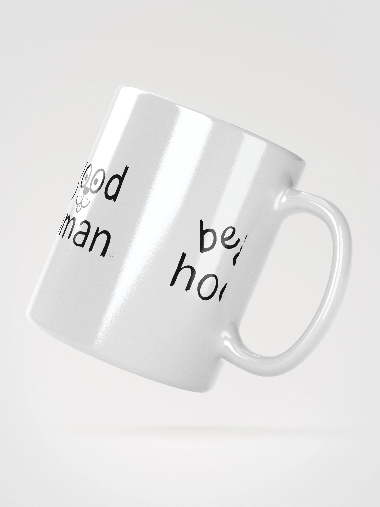 White Glossy Mug product image (3)