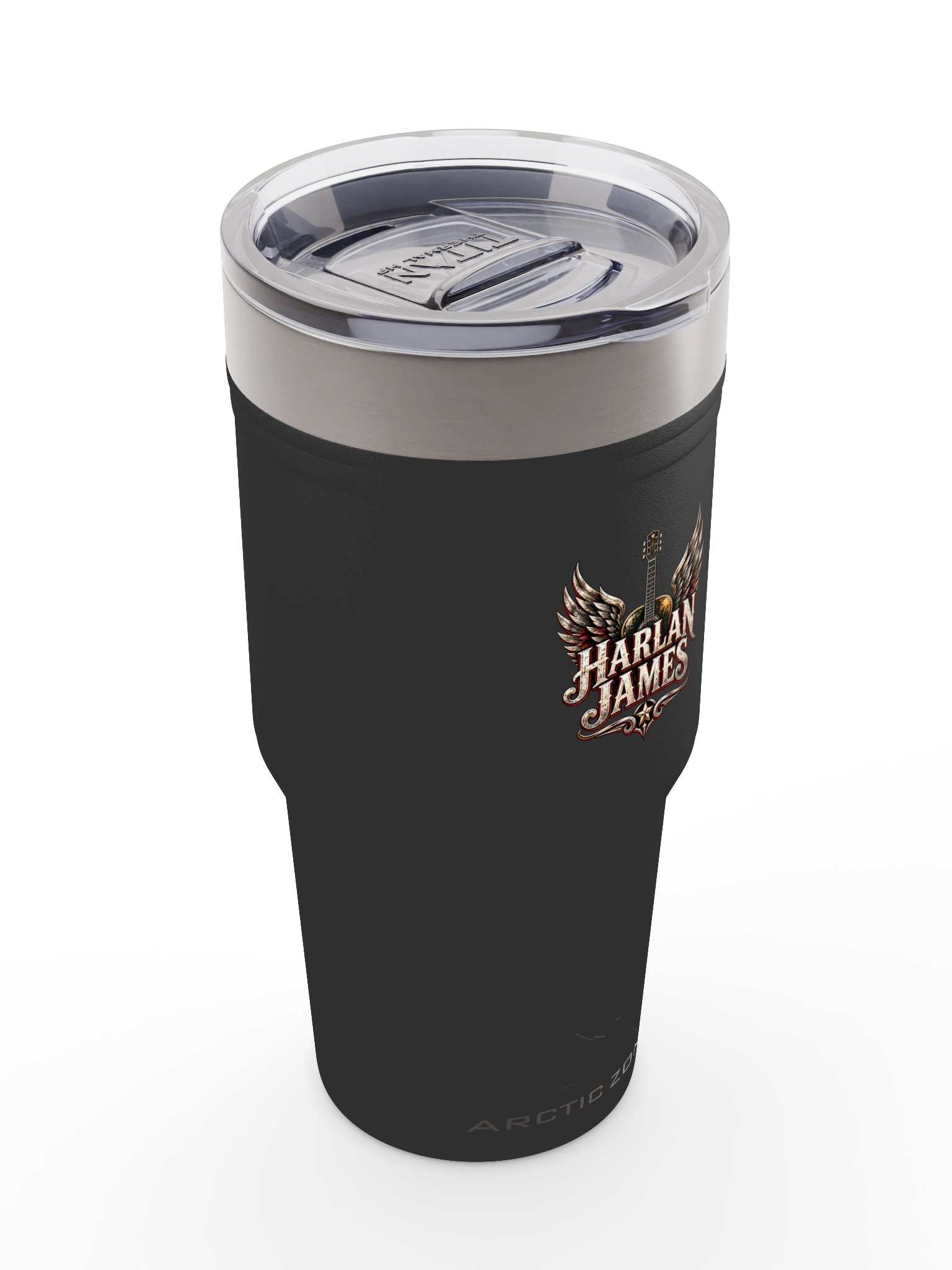 Harlan James – Winged-Guitar Travel Tumbler product image (6)