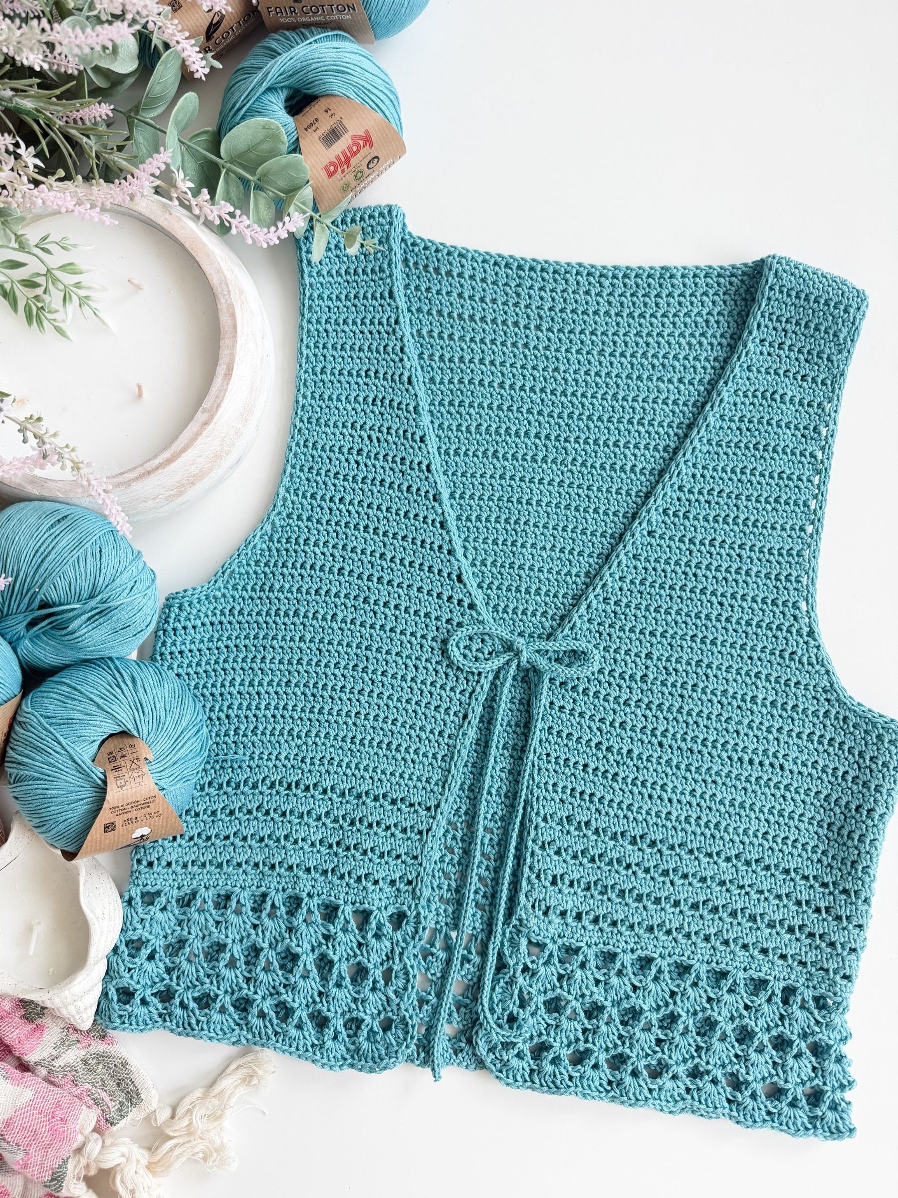 Solstice Vest Crochet Pattern product image (4)
