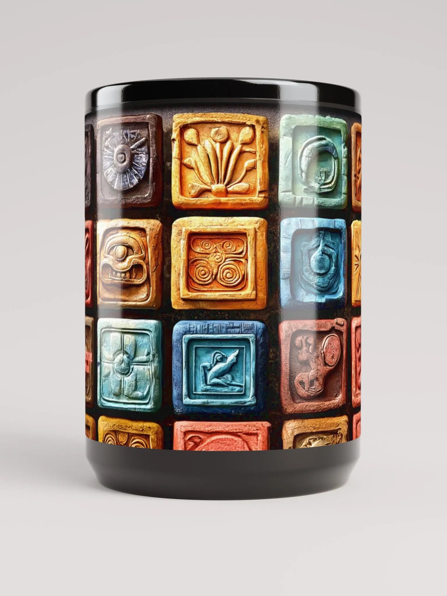 Ancient Art-inspired Ceramic Mug product image (1)