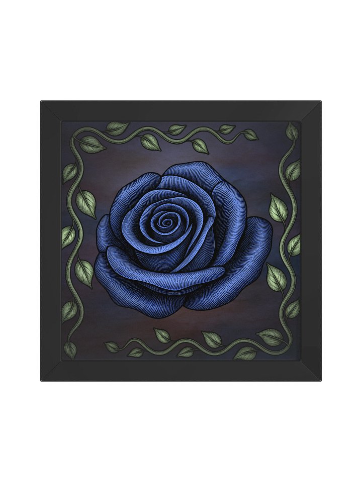 Blue Rose (Framed) product image (1)