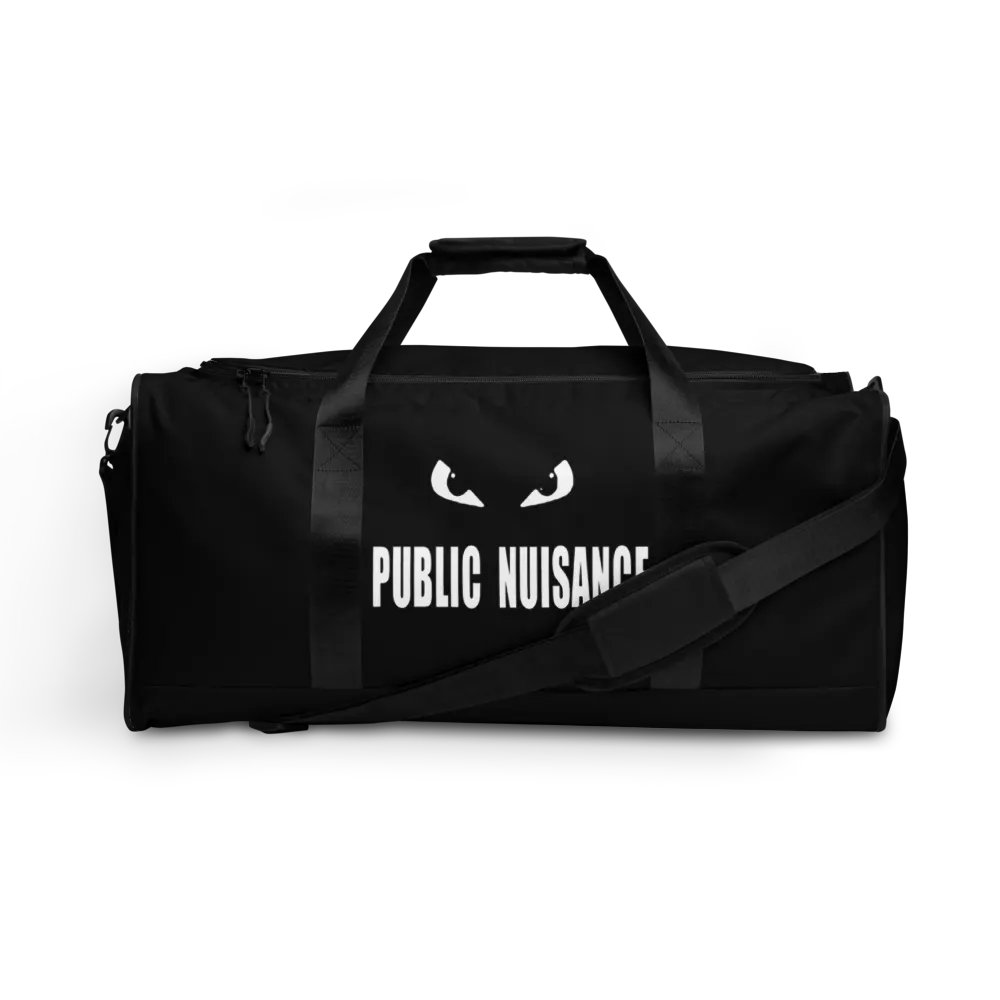 Public Nuisance: Duffle Bag (Black) product image (1)