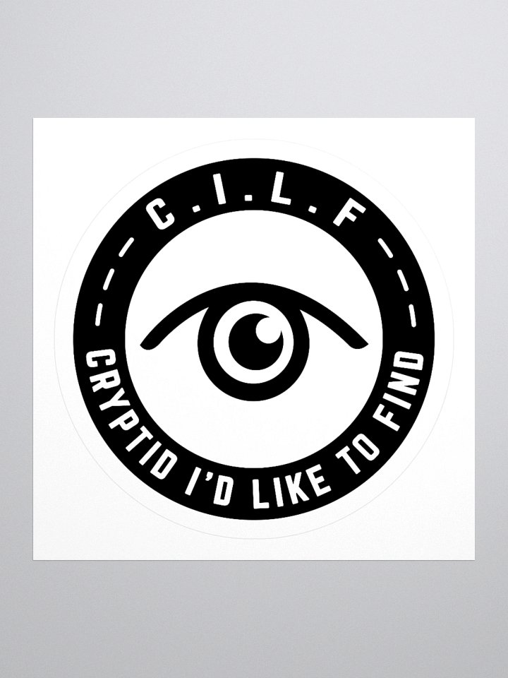 CILF (Cryptid I'd Like To Find) - Sticker product image (3)