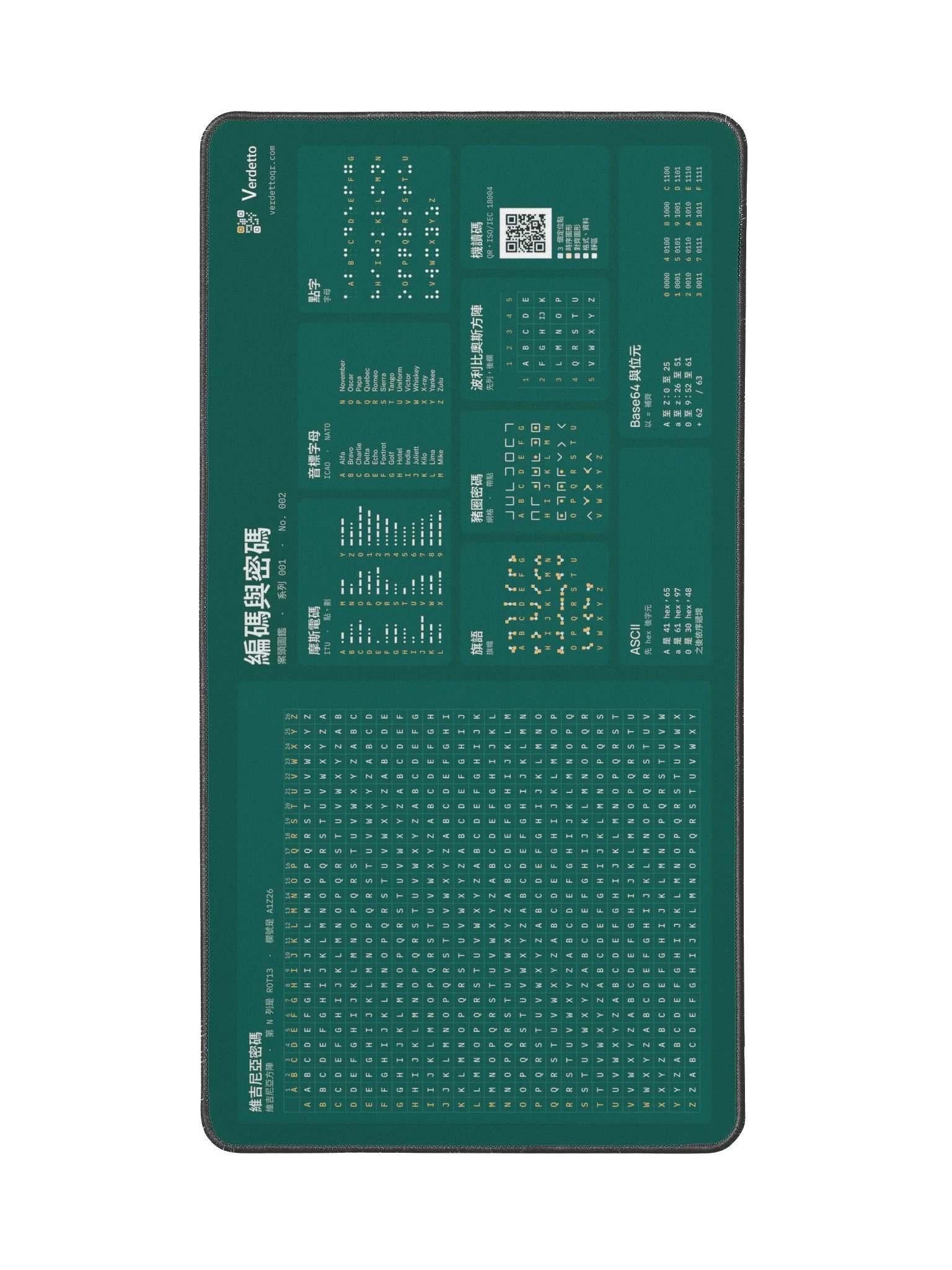 編碼與密碼 · 水鴨色 product image (2)