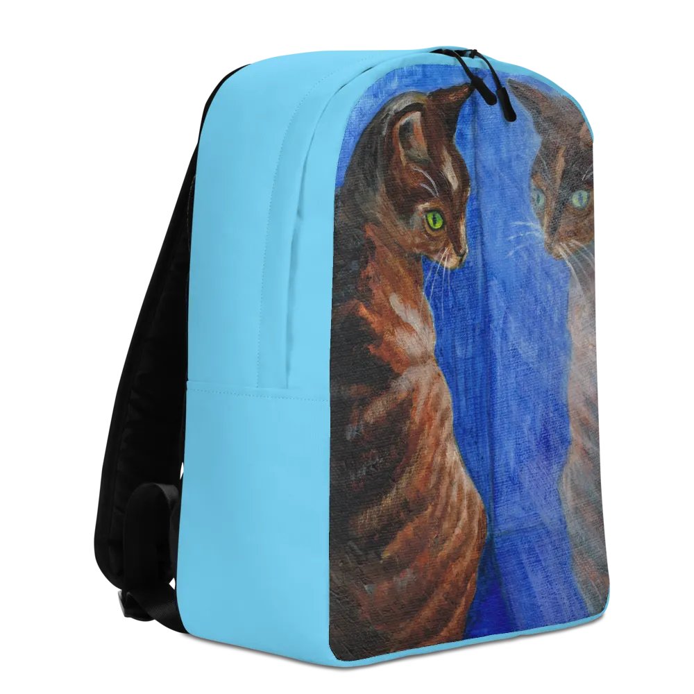 mirror cat painting backpack product image (8)
