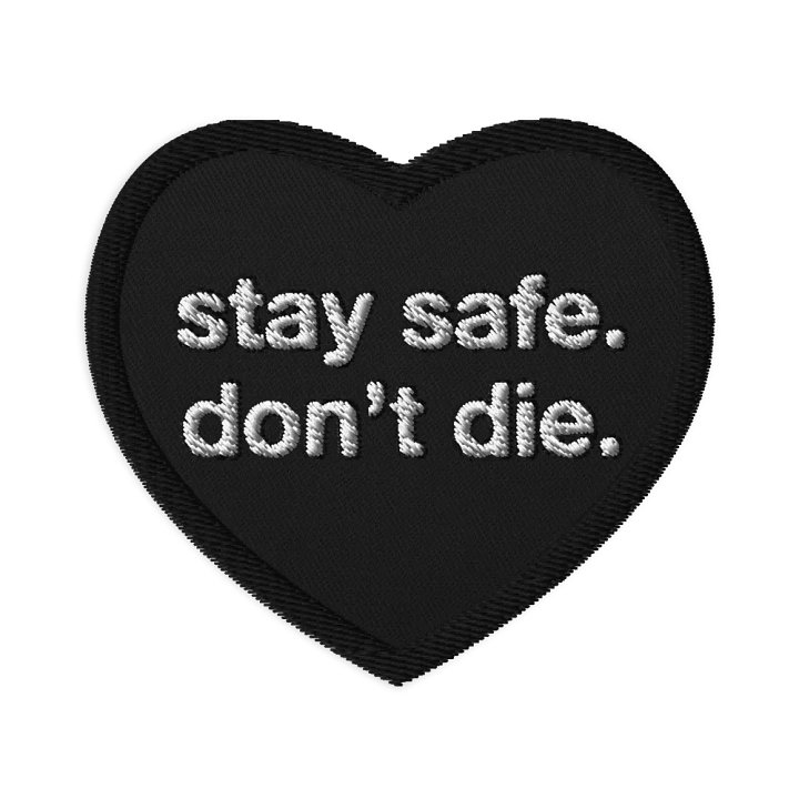 SAFETY Embroidered Patch product image (1)