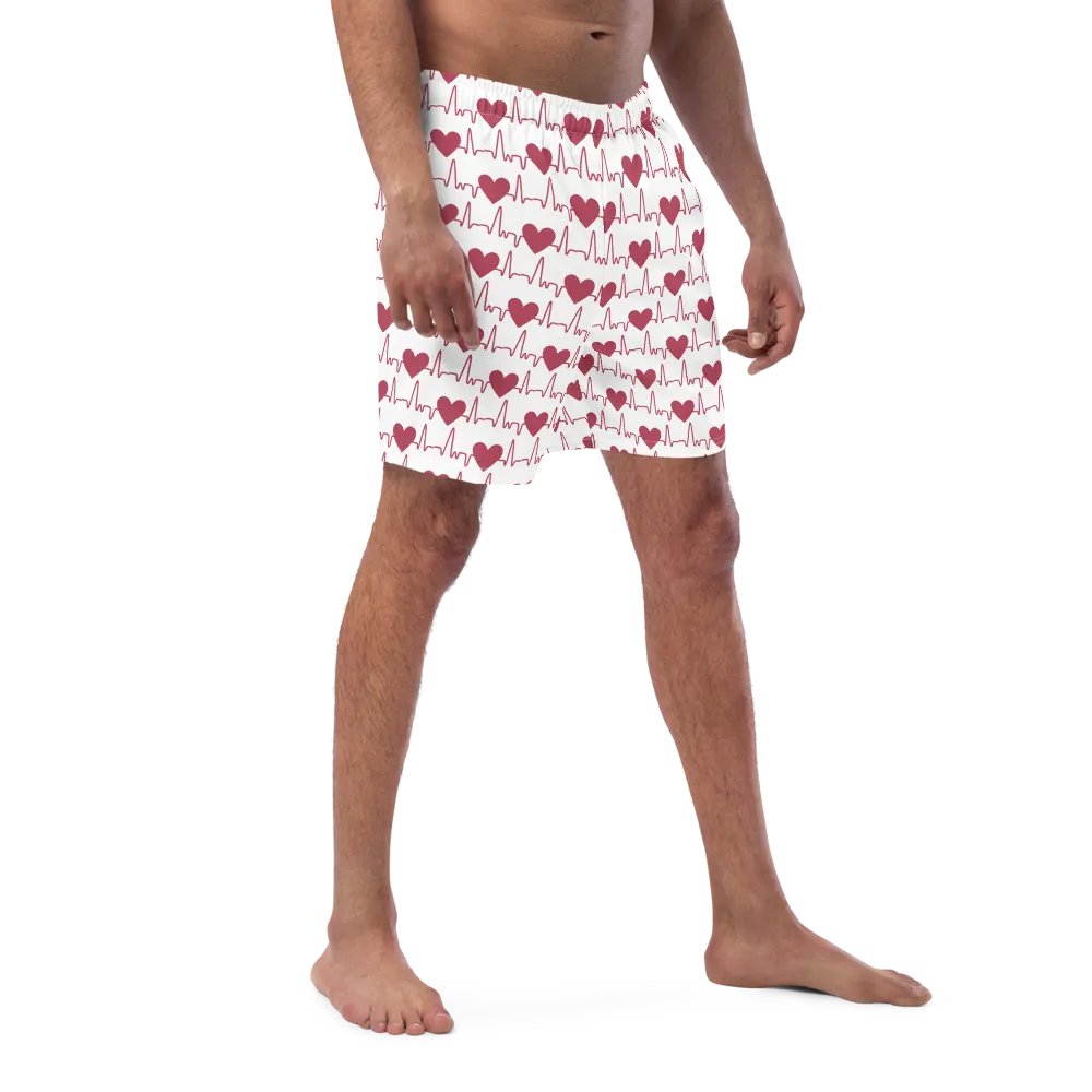 Pixelated Paradise Swim Trunks product image (3)