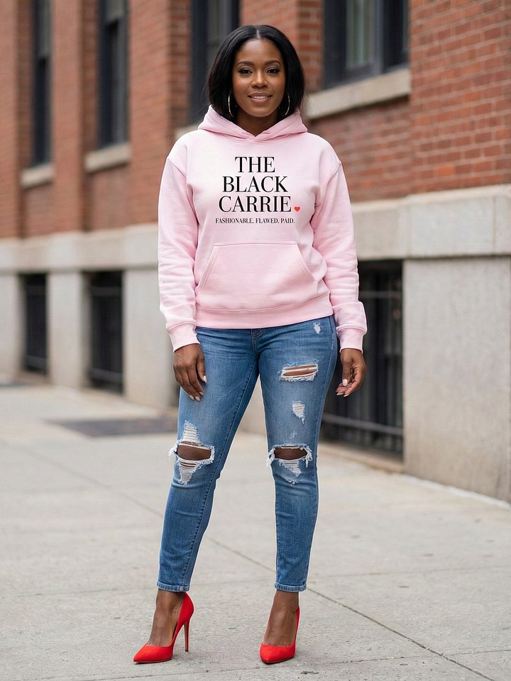 The "Black Carrie" Hoodie | Fashionable, Flawed, & Paid product image (1)