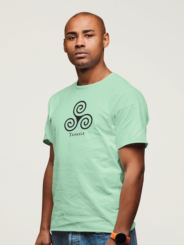 Triple Spiral (Triskele) Soft Tee product image (91)