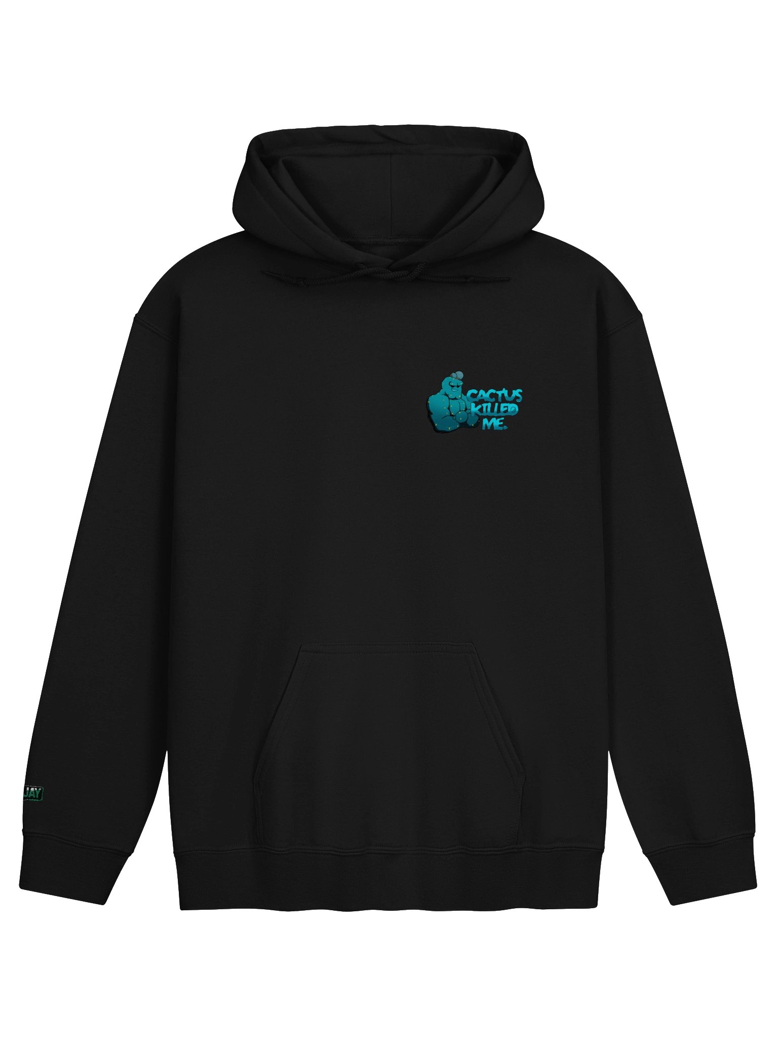 Cactus Killed Me Large Print Hoodie product image (1)