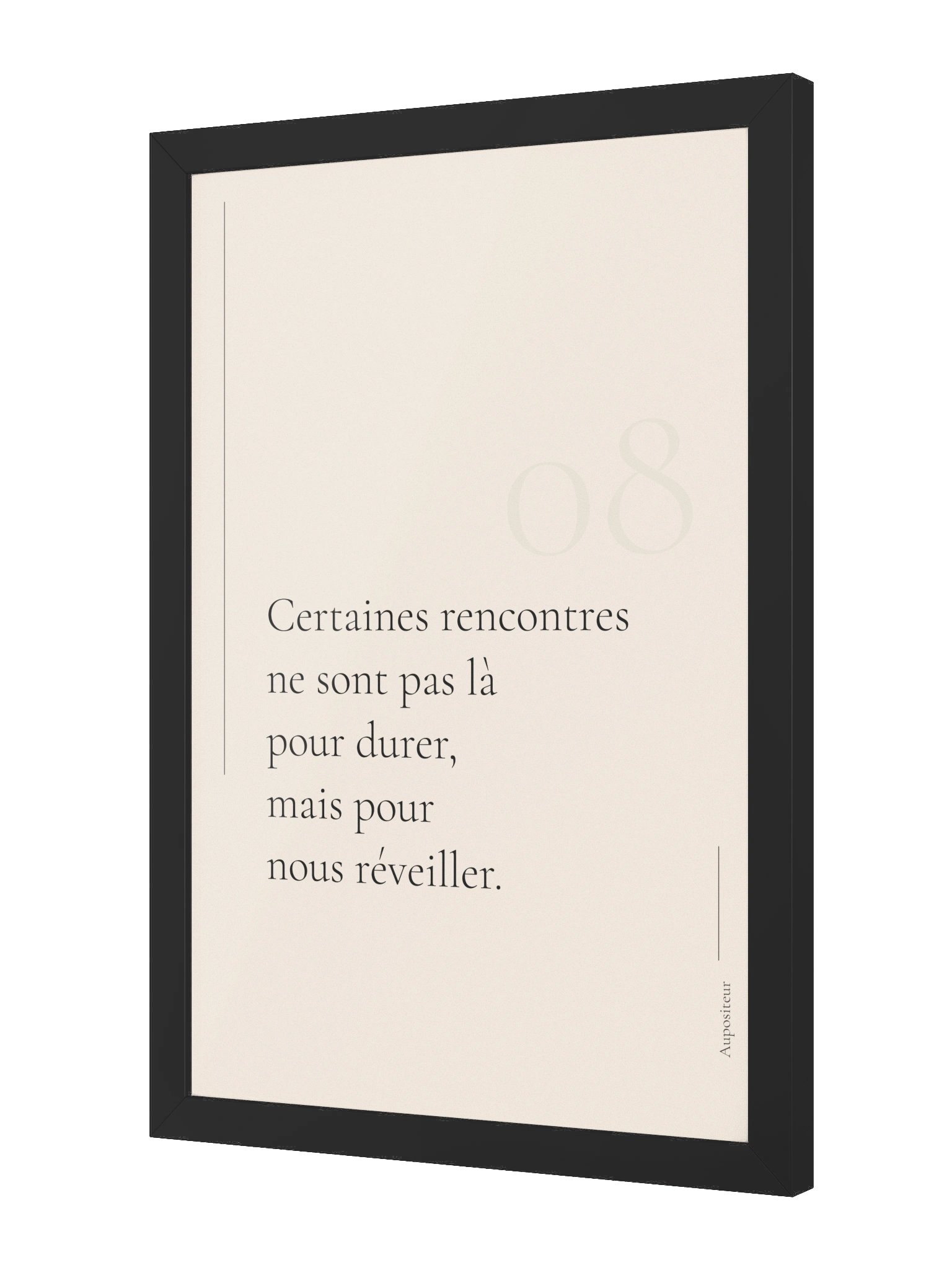 Certaines rencontres — Affiche encadrée product image (6)