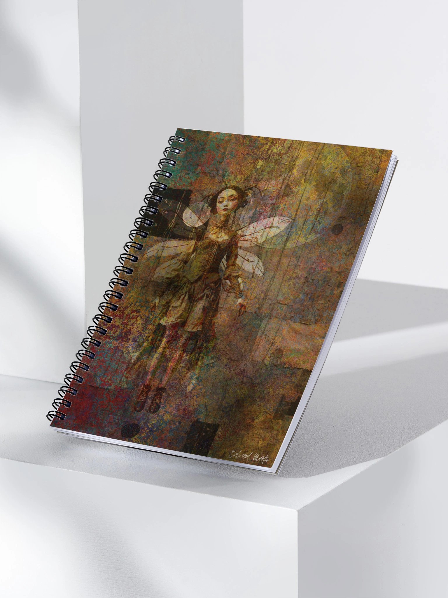 Moonlit Wings Spiral Notebook product image (3)