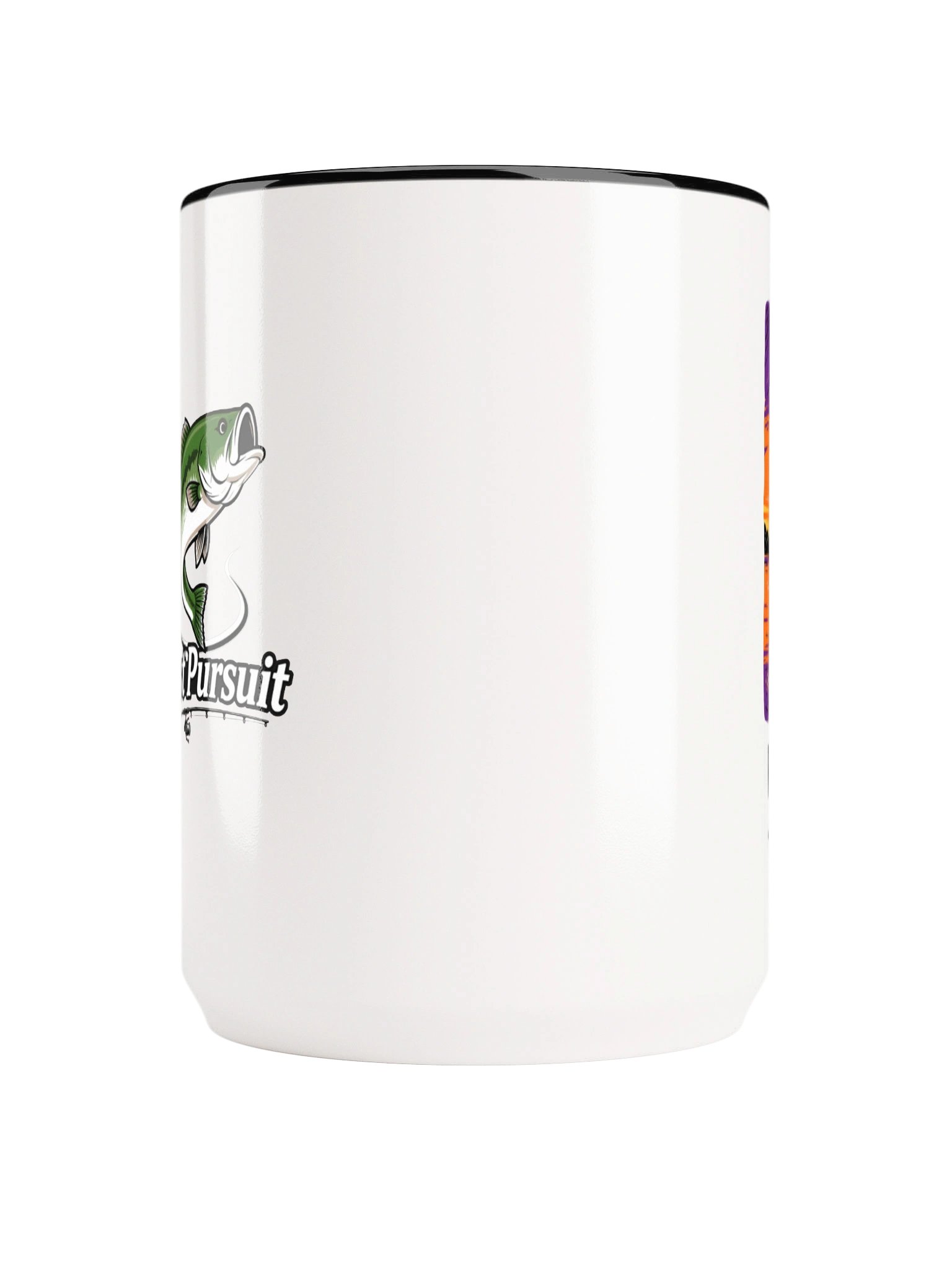 Ceramic 15 oz Mug: "Forever a fisherman." product image (5)
