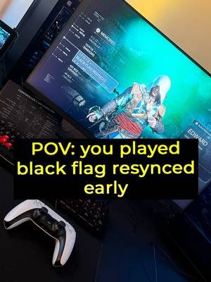 POV: you played Black Flag Resynced EARLY! 😳 #fyp #assassinscreed #gaming #assassinscreedblackflag 