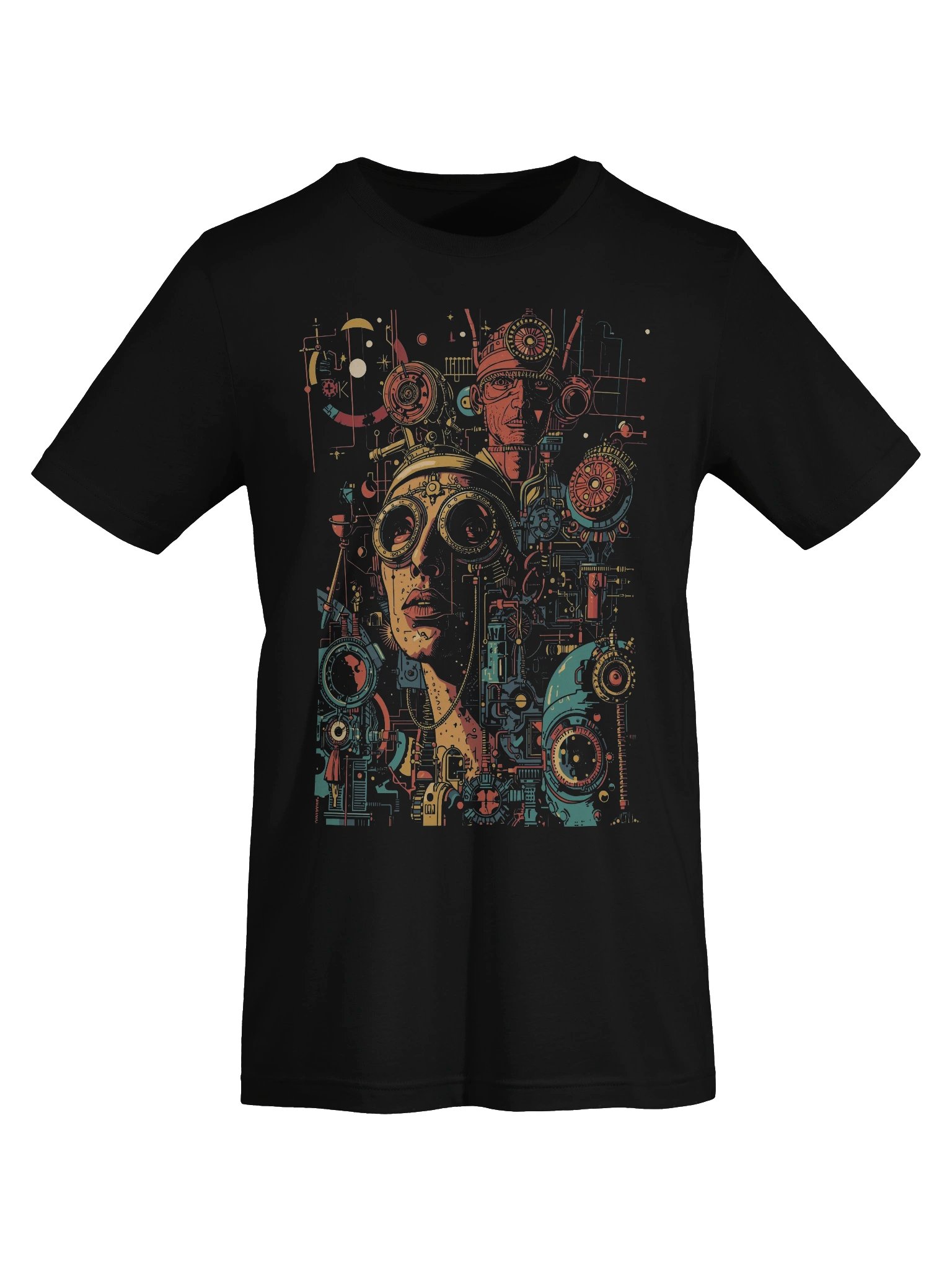 Retro Futuristic Dreams Lightweight T-Shirt product image (4)